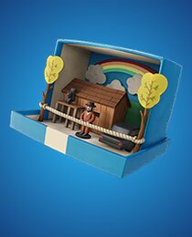 Hopper's Cabin Diorama
