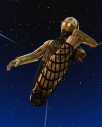 Disassembled C-3PO