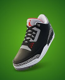Air Jordan 3 'Black Cement-Gray'