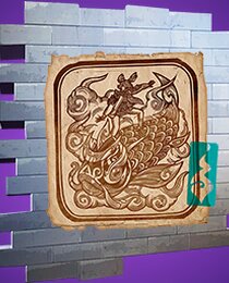 Woodblock Print Jade