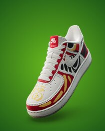Nike Air Force 1 'Believe Daruma'