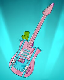 Neko Miku Guitar
