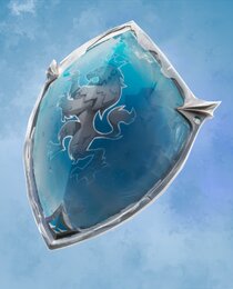 Frozen Red Shield