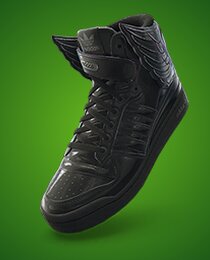 adidas Forum JS Wings 4.0 'Black Opal'