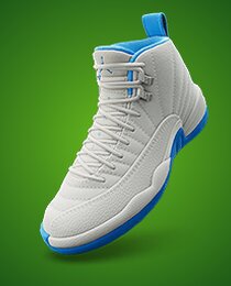 Air Jordan 12 Retro 'White/University Blue'