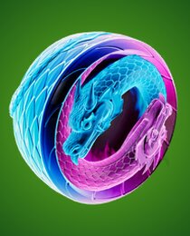 Dueling Dragons: Anodized