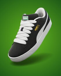 PUMA Suede XL 'Black/White'