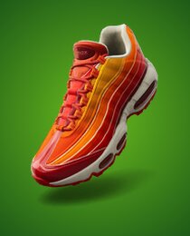 Nike Air Max 95 'Deep Red/Orange Blaze'