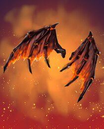 Molten Valkyrie Wings
