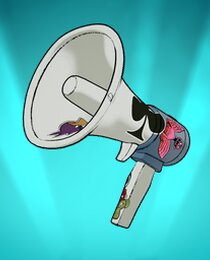 2D's Megaphone