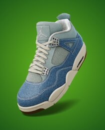 Air Jordan 4 'Sail/Worn Blue'