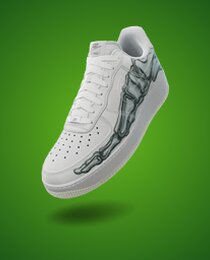 Nike Air Force 1 '07 'White Skeleton'