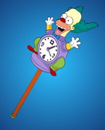 Krusty Alarm Clock