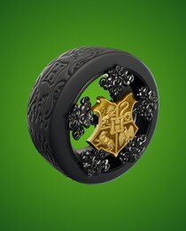 Hogwarts Crest Wheels