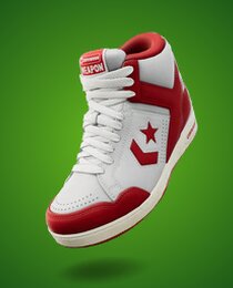 Converse Weapon Mid 'Red/White'