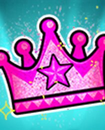 Pink Sparkle Crown