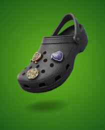 Crocs Classic Glitter Clog 'Black'
