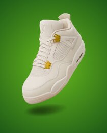 Air Jordan 4 Retro 'Metallic Gold'