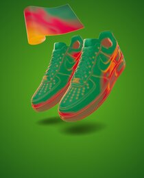 Air Force 1 'Heat Map' Bundle