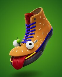 Vans x Durrr Burger Authentic Hi