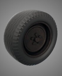 Pizza Planet Truck Wheels