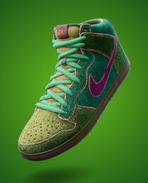 Nike SB Dunk High 'Skunk'