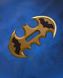 Golden Batarang Knucks