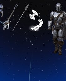 The Mandalorian (Pen & Ink) Bundle