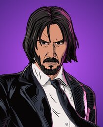John Wick (Pen & Ink)