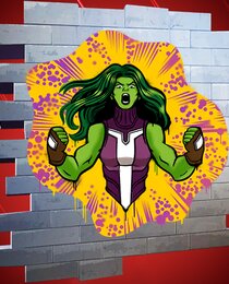 SHE-HULK SMASH