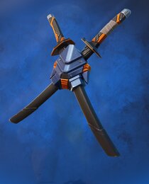 Deathstroke's Katanas