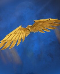 Golden Eagle Wings