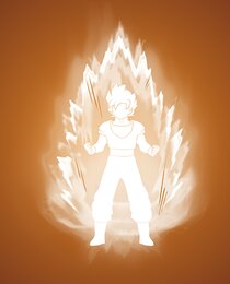 Goku's Charging Up