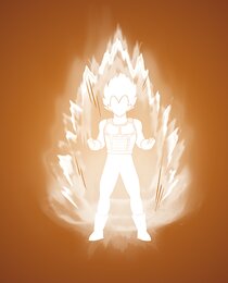 Vegeta's Charging Up