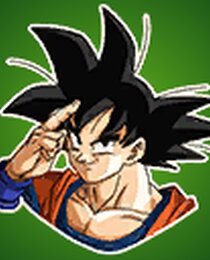 Smiling Goku