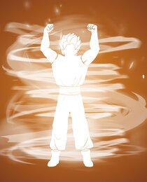 Gohan's Charging Up