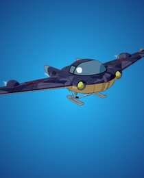 Red Ribbon Army Aircraft