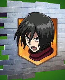 Courageous Mikasa